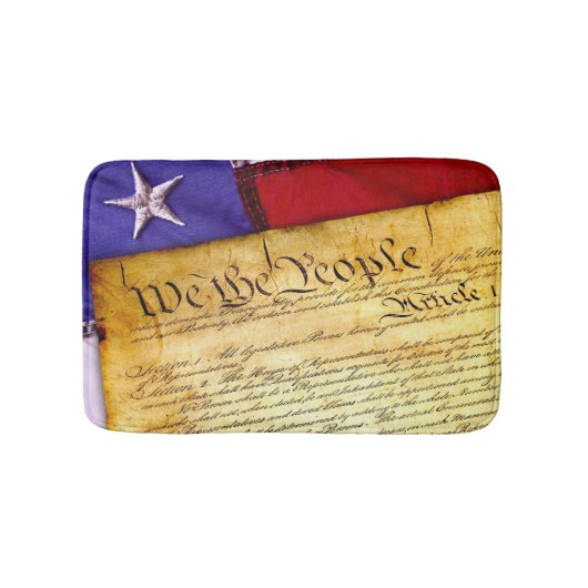 Die amerikanische Verfassung Badematte (Vorderseite)