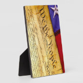 Die amerikanische Verfassung Fotoplatte (Seite)