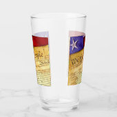 Die amerikanische Verfassung Glas (Rechts)