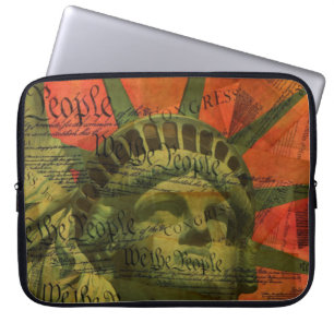 Die amerikanische Verfassung Laptopschutzhülle