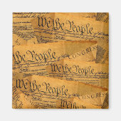 Die amerikanische Verfassung Magnet (Vorne)