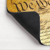 Die amerikanische Verfassung Mousepad (Ecke)