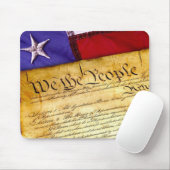 Die amerikanische Verfassung Mousepad (Mit Mouse)