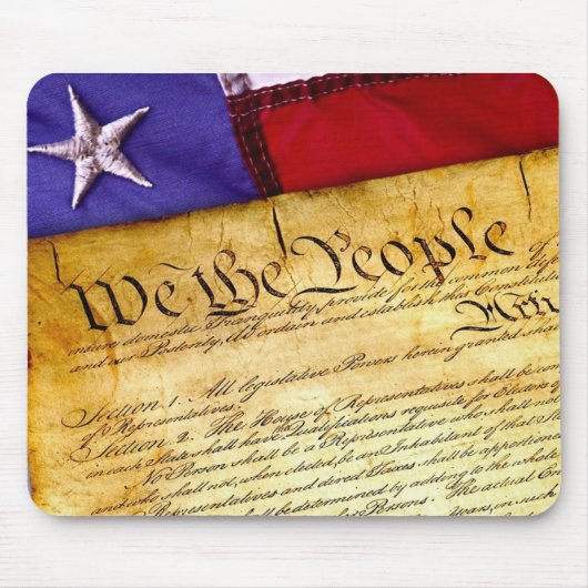 Die amerikanische Verfassung Mousepad (Vorne)
