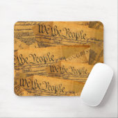 Die amerikanische Verfassung Mousepad (Mit Mouse)