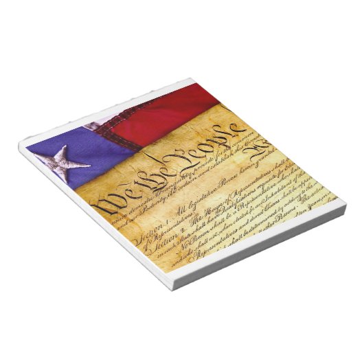 Die amerikanische Verfassung Notizblock (angewinkelt)