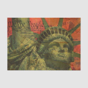 Die amerikanische Verfassung Seidenpapier