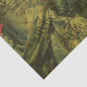 Die amerikanische Verfassung Seidenpapier (Ausschnitt)