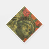Die amerikanische Verfassung Serviette (Ecke)