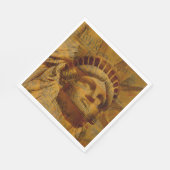 Die amerikanische Verfassung Serviette (Ecke)