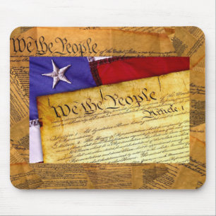 Die amerikanische Verfassung Wir Menschen Mousepad