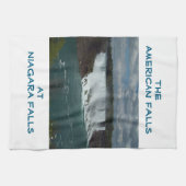 Die amerikanischen Fälle in den Niagara-Fällen Geschirrtuch (Horizontal)