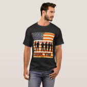 Die amerikanischen Flag Veteranen für Ihren Dienst T-Shirt (Vorne ganz)