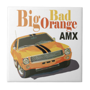 Die amerikanischen Motoren AMX von 1969 Fliese