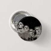 Die amerikanischen Präsidenten Mount Rushmore Button (Vorne & Hinten)