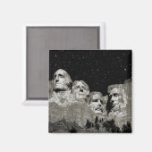 Die amerikanischen Präsidenten Mount Rushmore Magnet (Vorderseite/Rückseite)