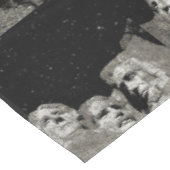 Die amerikanischen Präsidenten Mount Rushmore Tischdecke (Schrägansicht)