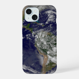 Die Amerikas am Tag der Erde. iPhone 15 Hülle