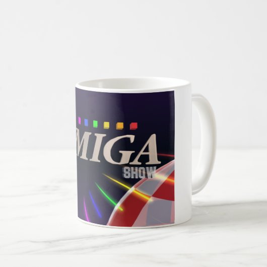 Die Amiga-Show Kaffeetasse (VorderseiteRechts)