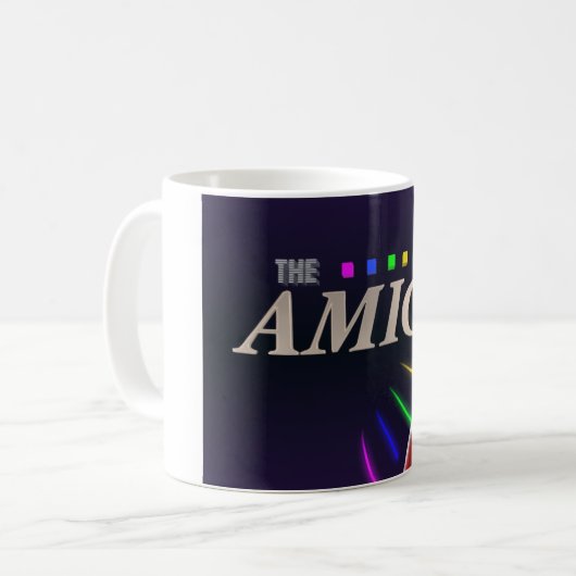 Die Amiga-Show Kaffeetasse (Vorderseite Links)