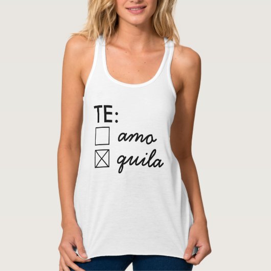 Die Amo der Quila-Tank Tank Top (Vorderseite)