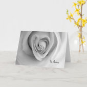 Die Amo I Liebe Sie in spanischer Herzform gestalt Karte (Gelbe Blume)