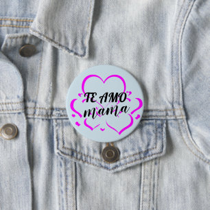 Die Amo Mama Personalisierte benutzerdefinierte Ta Button