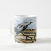 Die Amsel Kaffeetasse (Vorderseite Links)