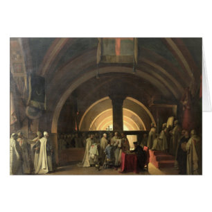 Die Amtseinführung von Jacques de Molay