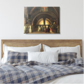 Die Amtseinführung von Jacques de Molay Leinwanddruck (Insitu (Schlafzimmer))