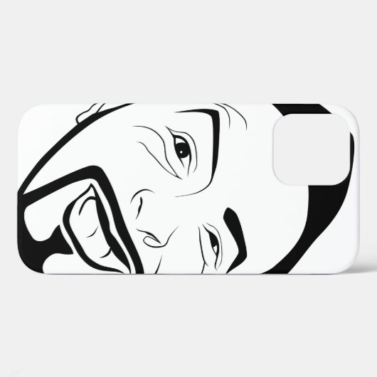 Die amüsierte Koksmann Case-Mate iPhone Hülle (Rückseite (Horizontal))