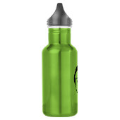 Die amüsierte Koksmann Edelstahlflasche (Links)