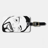 Die amüsierte Koksmann Gepäckanhänger (Vorderseite horizontal)