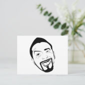 Die amüsierte Koksmann Postkarte (Stehend Vorderseite)