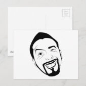 Die amüsierte Koksmann Postkarte (Vorne/Hinten)