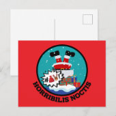 Die Amusing-Noctis vom Weihnachtsmann Feiertagspostkarte (Vorne/Hinten)