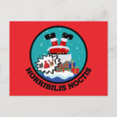 Die Amusing-Noctis vom Weihnachtsmann Feiertagspostkarte (Vorderseite)