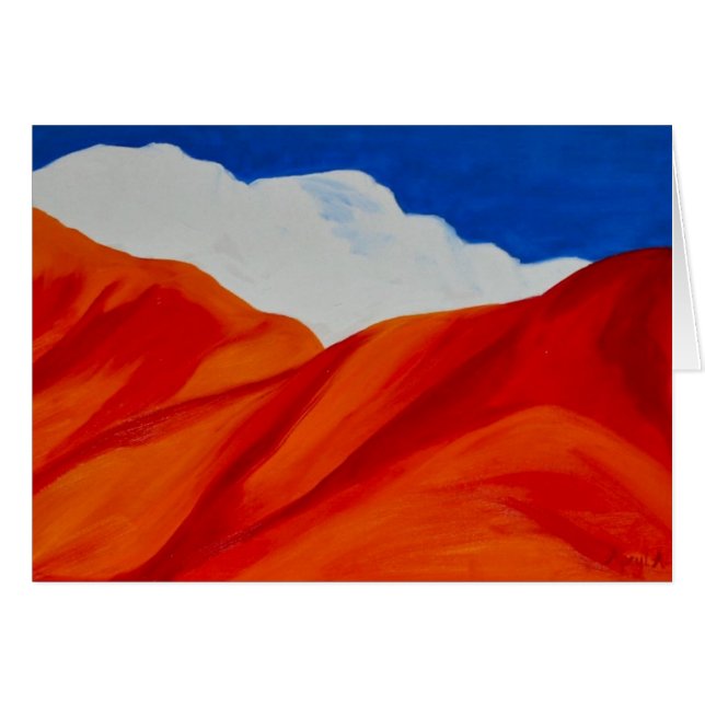 Die an der Spitze des Berges fielen nicht dort (Vorderseite (Horizontal))
