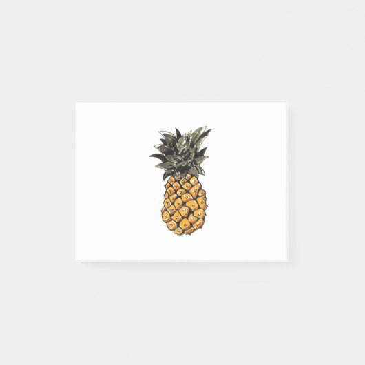 Die Ananas Post-it Klebezettel (Vorderseite)