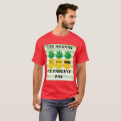 Die Ananas sprechen nicht lustig T-Shirt (Vorne ganz)