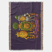 Die Ananas-Wappen Decke (Vorderseite Vertikal)