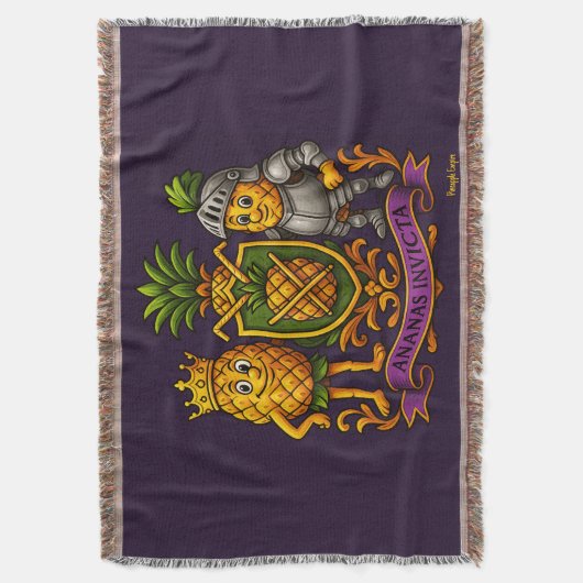 Die Ananas-Wappen Decke (Vorderseite Vertikal)