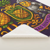 Die Ananas-Wappen Sherpadecke (3/4)