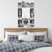 Die Anatomie der Melancholie Leinwanddruck (Insitu (Schlafzimmer))