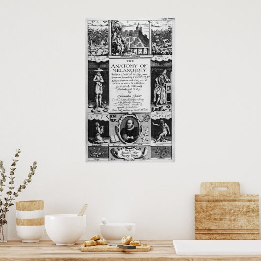 Die Anatomie der Melancholie Poster (Küche)