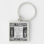 Die Anatomie der Melancholie Schlüsselanhänger (Vorne)
