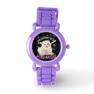 Die Anatomie der persischen Katze Armbanduhr
