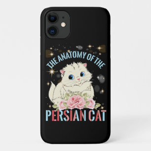 Die Anatomie der persischen Katze Case-Mate iPhone Hülle