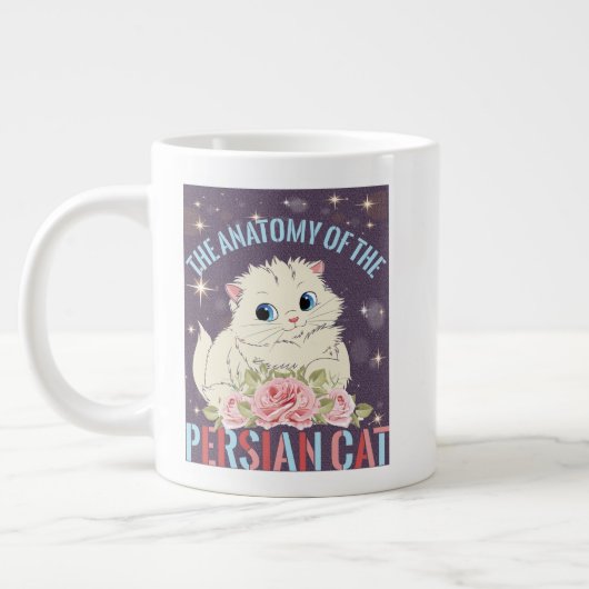 Die Anatomie der persischen Katze Jumbo-Tasse (Links)