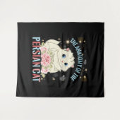 Die Anatomie der persischen Katze Wandteppich (Vorderseite (Horizontal))